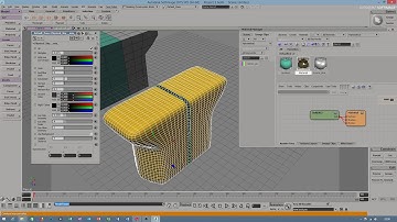 Softimage 2015 SP2 - how to assign material to polygon object - tutorial EN 2018