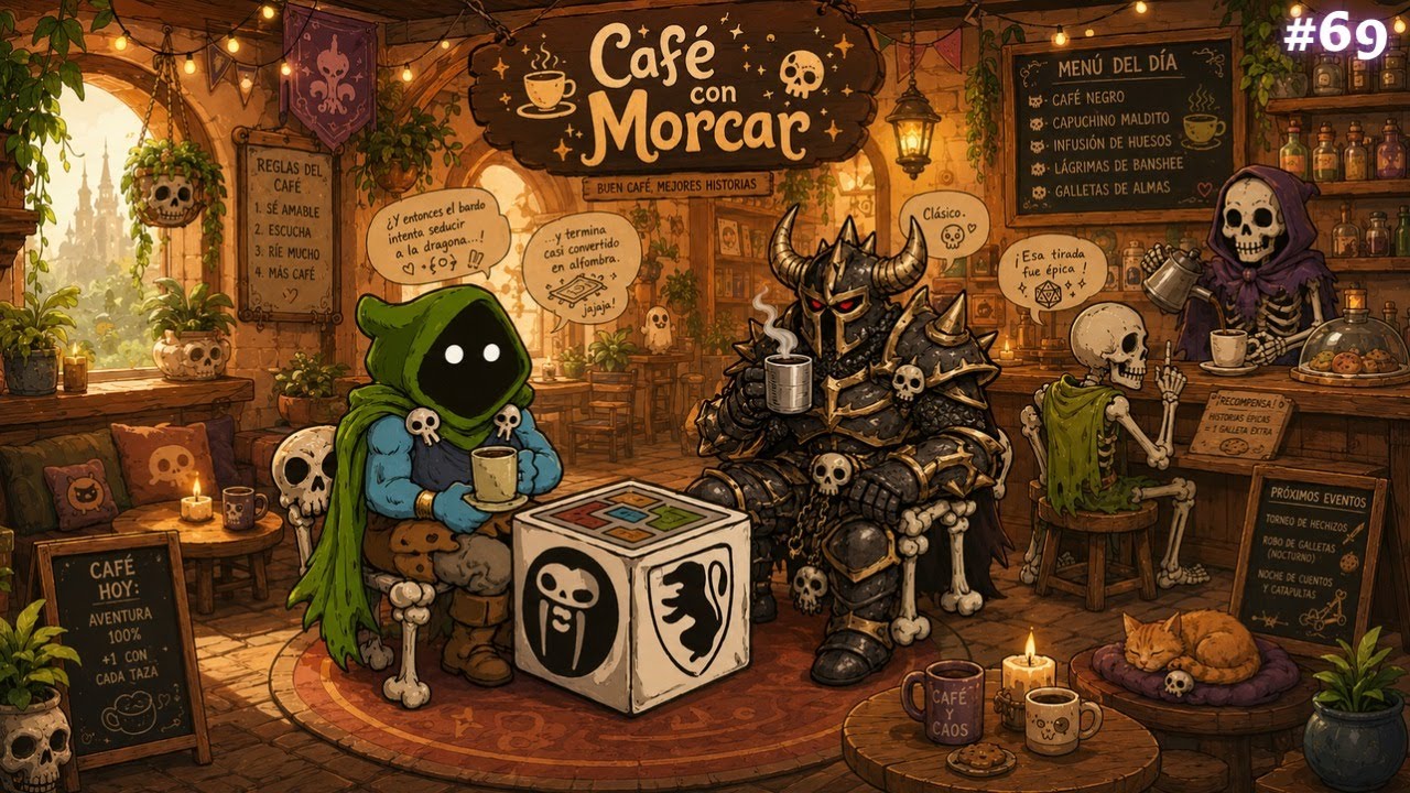 Hagamos revisión de la actualidad con @hispazargon  - café con Morcar cap.69 #heroquest #futuro