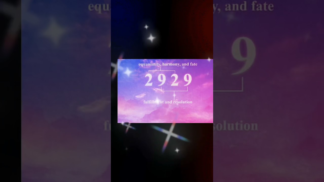 angel number 2929 message for you ❤️