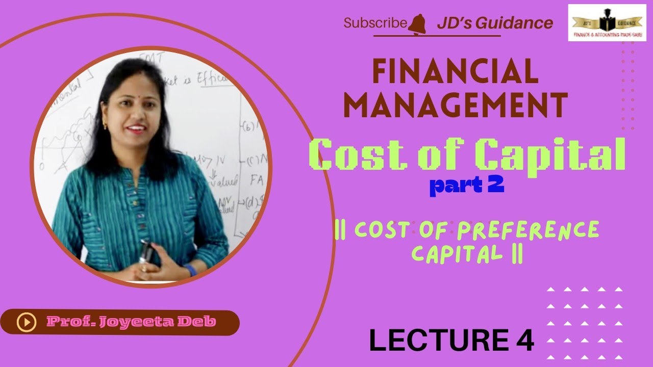 How to Calculate Cost of Preference Capital | Part 2 | Explained with Formula & Example