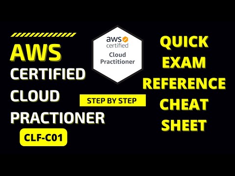 AWS Certified Cloud Practitioner : Quick exam reference cheat sheet [40 Services Explained]