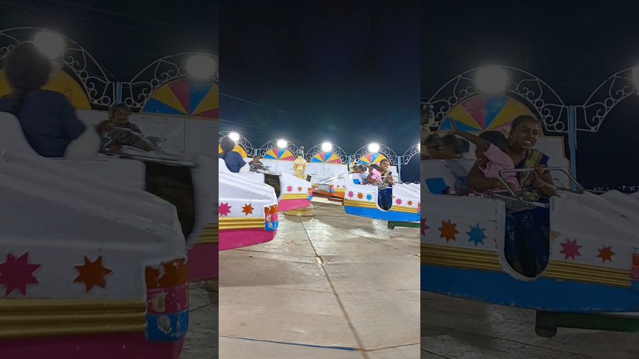 Cup and Saucer Ride Break Dance Ride | Mela Thiruvila Fastival 