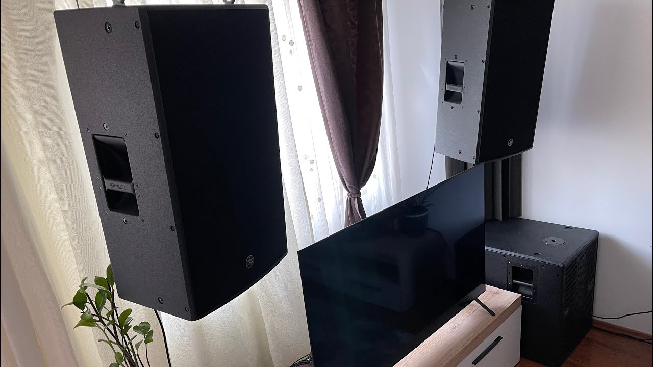 PA system upgrade! YAMAHA and DB TECHNOLOGIES