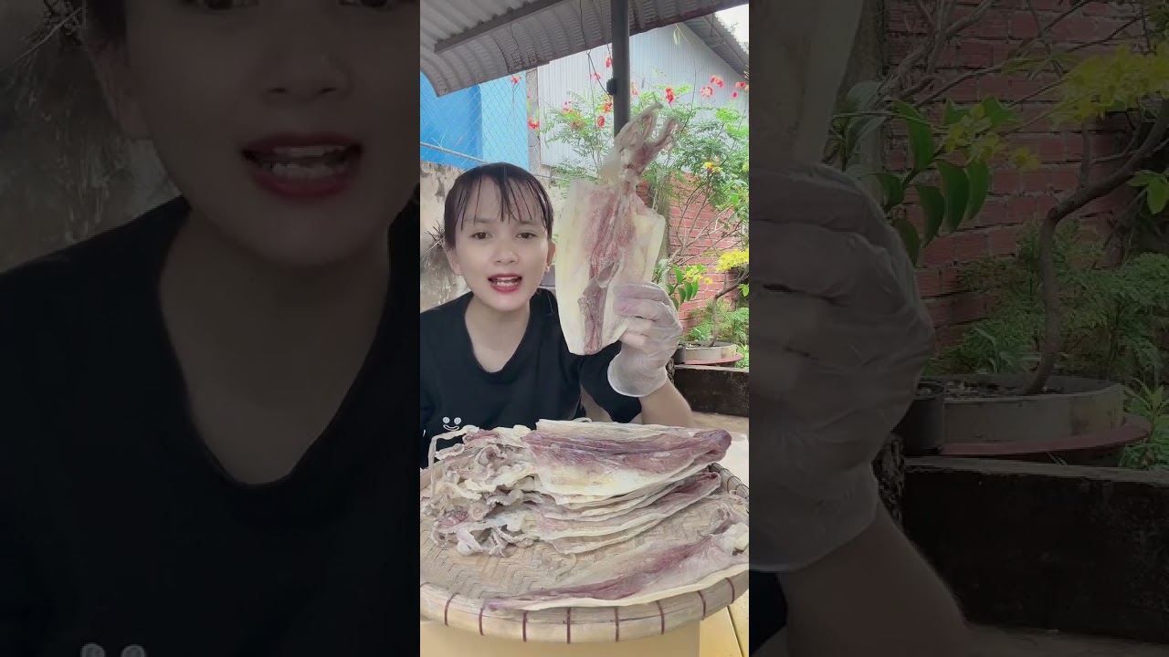 @Cá Đặc Sản 🇻🇳 Specialty Fish 🦑 Khô Mực Câu Đặc Sản Biển Bến Tre #khômực @Giá Thủy Sản @Tôm Việt #ThủySảnWork