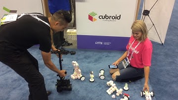 Cubroid teaches coding with Lego-like bricks.