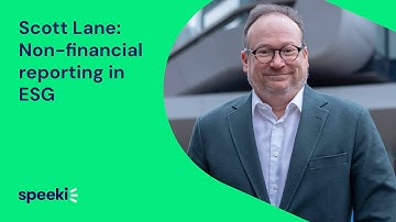 Scott Lane | Advice for non-financial reporting in ESG