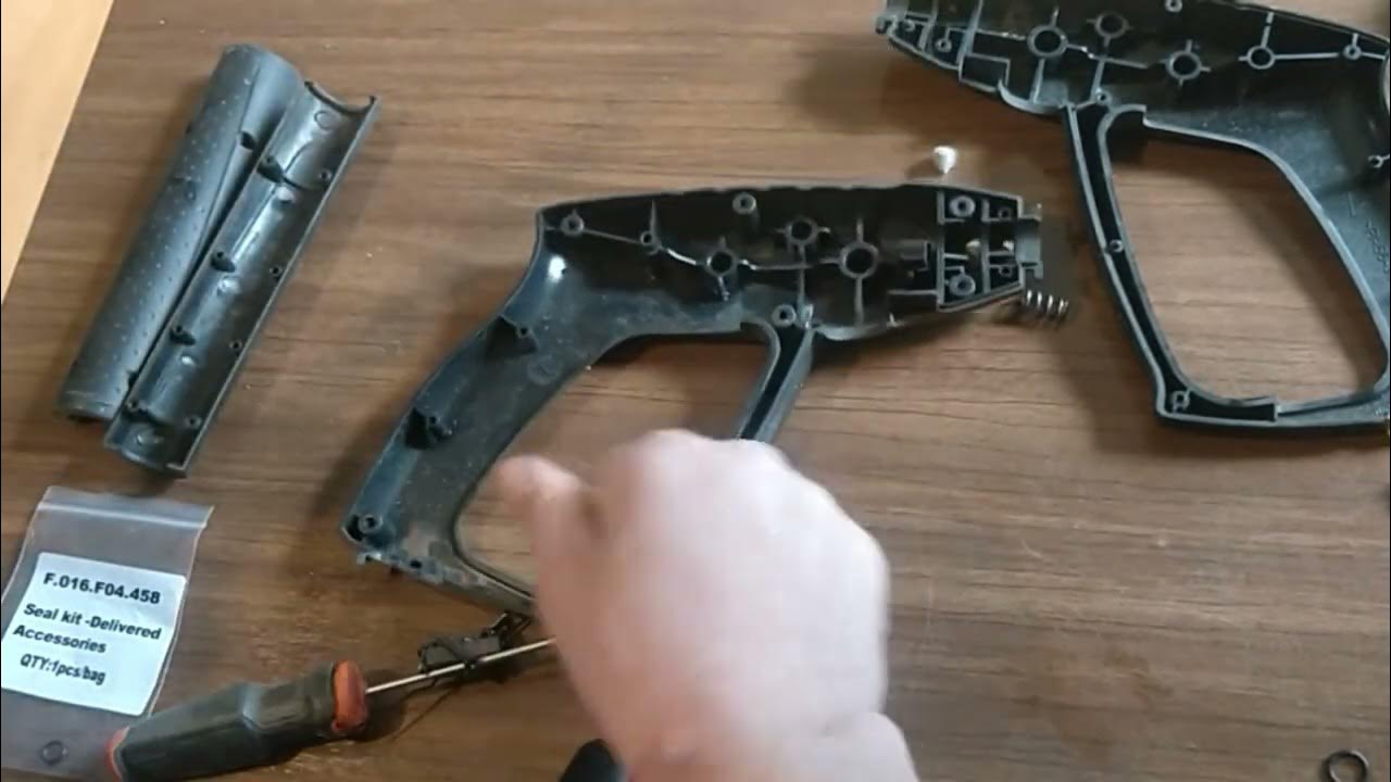 Bosch AQT 3512, High Pressure Washer gun leaking, unsolved YouTube