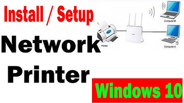 Install Network Printer in windows 10 | Add IP Printer in Local Network