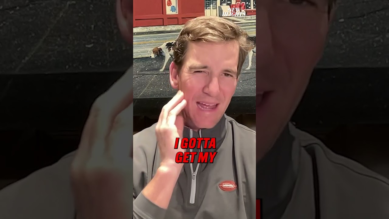 Eli Manning had a unique way of welcoming Saquon to the NFL  