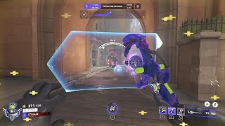 Ramattra  + Genji combo ultimate team kill in competitive game