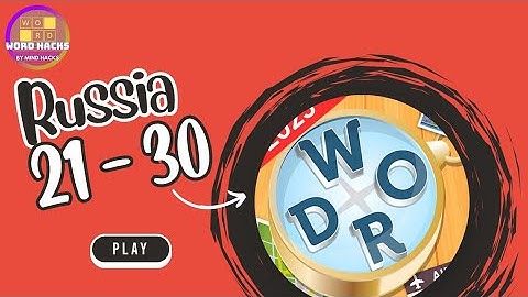 Word Trip: Russia (Level 21 - 30) Walkthrough