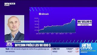 BFM Crypto, le Club : Bitcoin frôle les 90 000 dollars