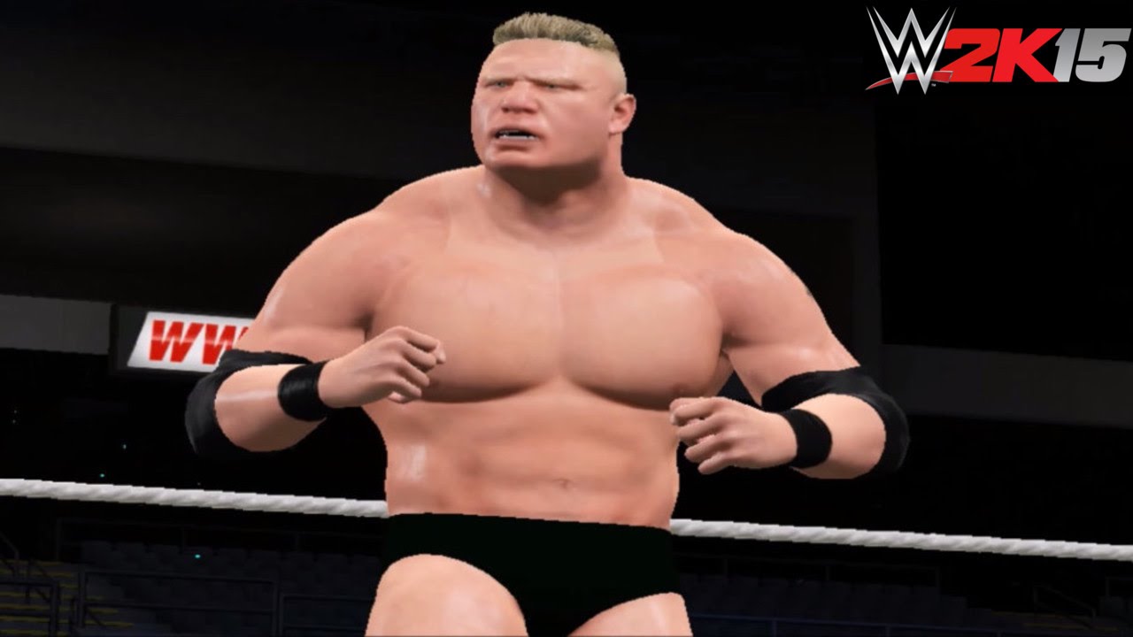 WWE 2K15 PC Mod: Brock Lesnar Retro 2002-2004 (Younger + Removed Chest &  Hook Tattoos) - YouTube