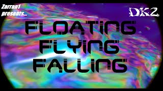 FLOATING FLYING FALLING VR | Being Lawnmower-man! | Oculus Rift DK2 | SBS