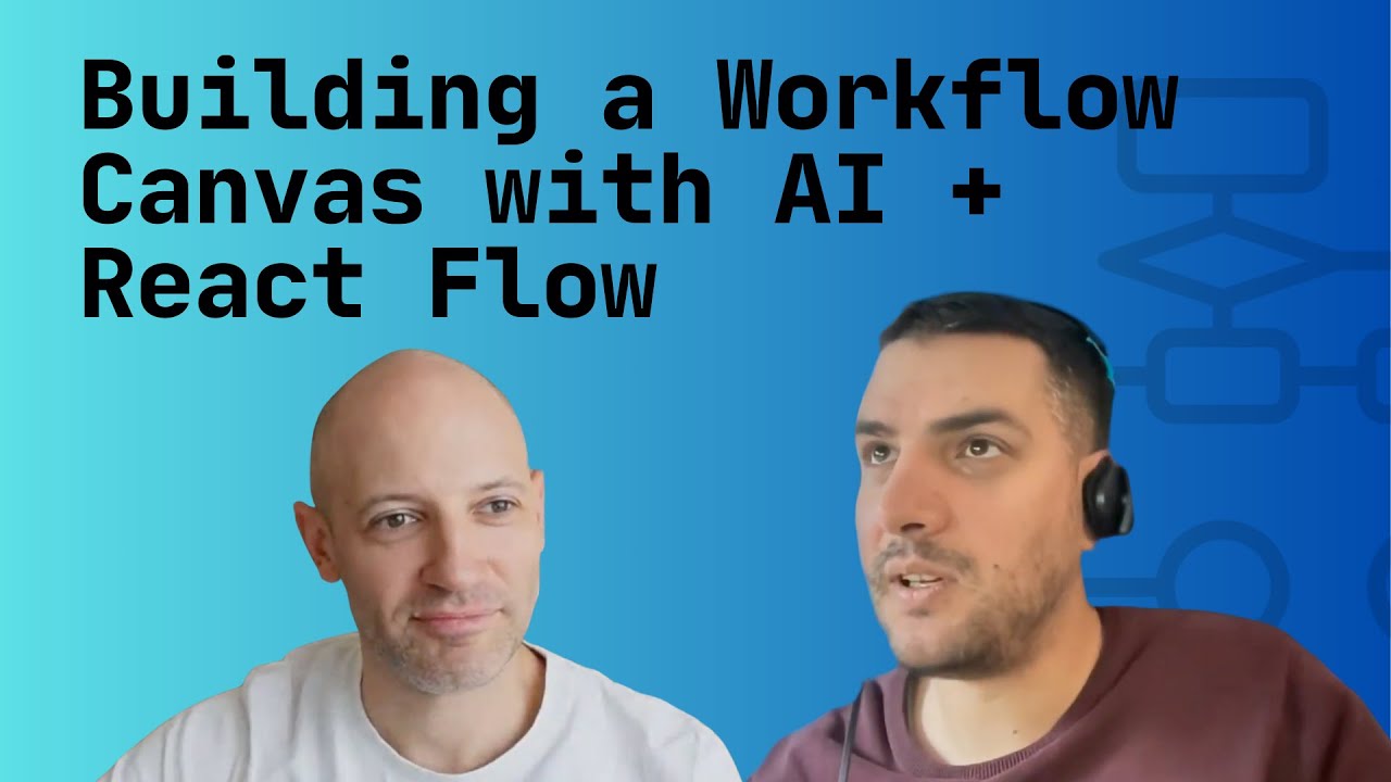 Building a Workflow Canvas with AI + React Flow | The CD Show Ep 13 ...