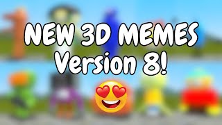 New 3D Memes Nextbot V8 Update In Garrys Mod
