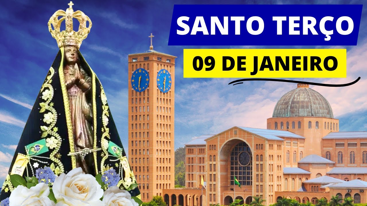 SANTO TERÇO DE HOJE - 09/01/2026 | MISTÉRIOS DOLOROSOS | SEXTA-FEIRA