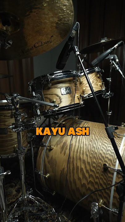 Drum dari KAYU ASH 😱⁉️ #WSStudioSurabaya #canopusdrums #drums