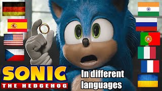 Sonic The Hedgehog 2020. In Different Languages. Whats The Best Dubbing? Multi-Language