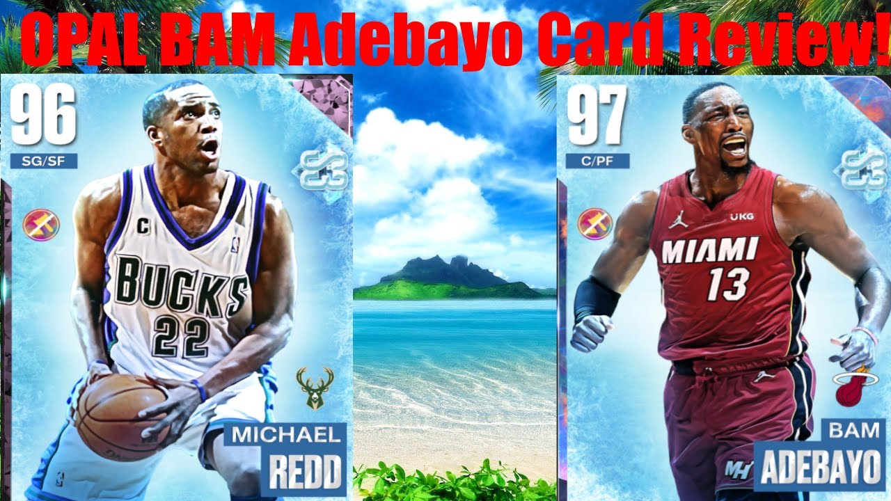 Galaxy Opal Bam Adebayo Pink Diamond Michael Redd Card Review! Is Bam Adebayo Stats Worth the Grind?