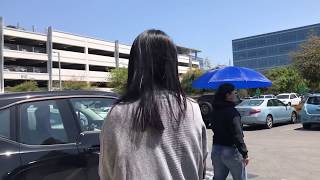 Woman tries to claim the Tesla is hers