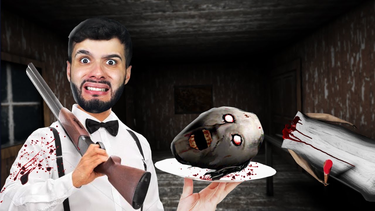 ZERANDO GRANNY DO JEITO MAIS HARD CORE! (Jogo de Terror)