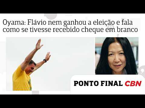 Thaís Oyama: Flávio Bolsonaro hasn't even won the election and is already acting like he has a bl...