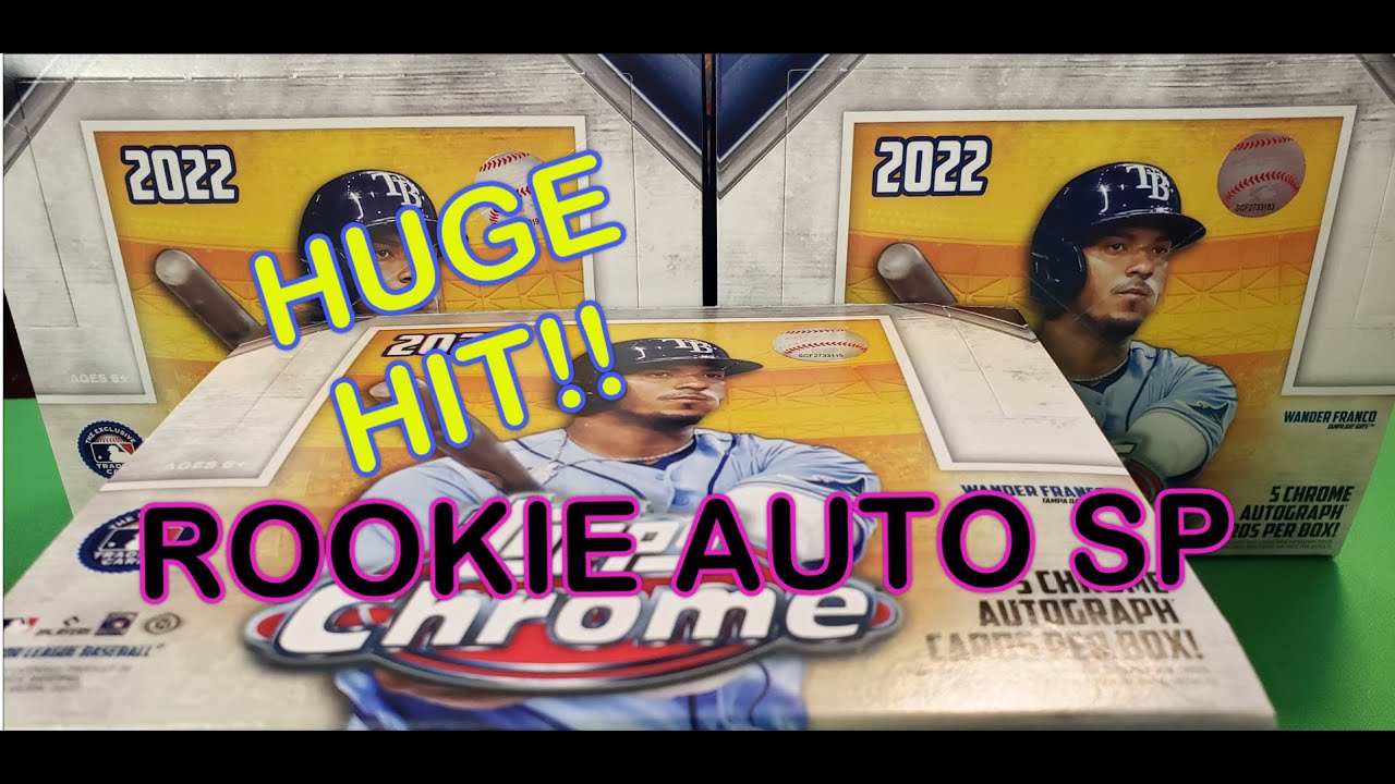 MORE  2022 TOPPS CHROME  Jumbo Baseball BOX