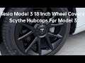 Tesla Model 3 18 Inch Wheel Covers Scythe Hubcaps Kit