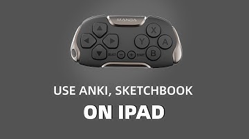 How to use Anki and Sketchbook on iPad with Manba mini controller