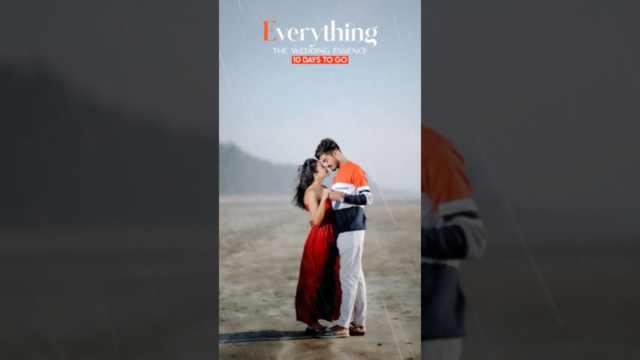 10 Days To Go | Wedding Countdown Photos Editing 