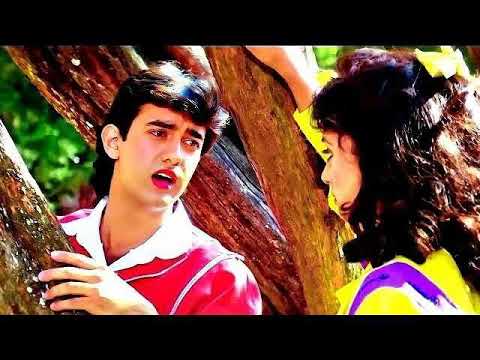 Mujhe Neend Na Aaye Full Lyrical Video || DIL || Aamir Khan, Madhuri Dixit