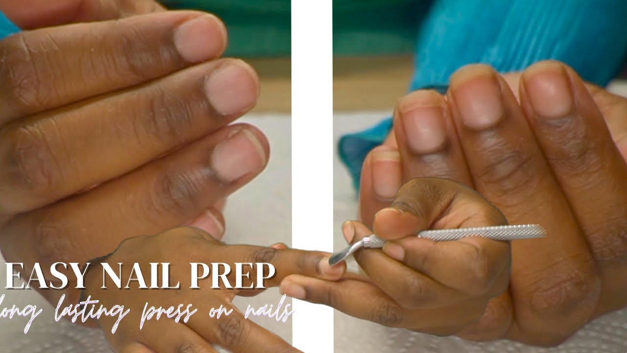 How to Prep Natural Nails for Longer Lasting Press Ons (no drill required)