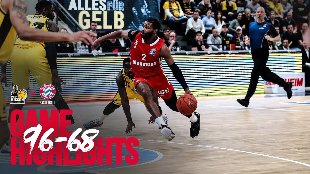 MHP RIESEN Ludwigsburg vs. FC Bayern München - Game Highlights