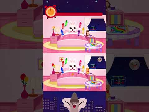 [다른그림찾기] 말썽쟁이 <strong>회색</strong> 크레용 | ⏰이미지 속 다른 그림 5가지를 찾아라! | #Shorts #junytony #주니토니 #다른그림찾기