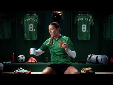Post-match protein done right - video from Warburtons