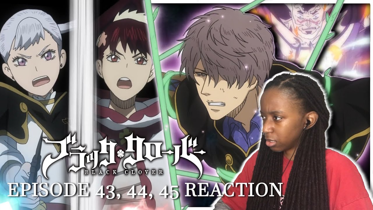NEVER GIVING UP | BLACK CLOVER EPISODE 43-45 REACTION - YouTube
