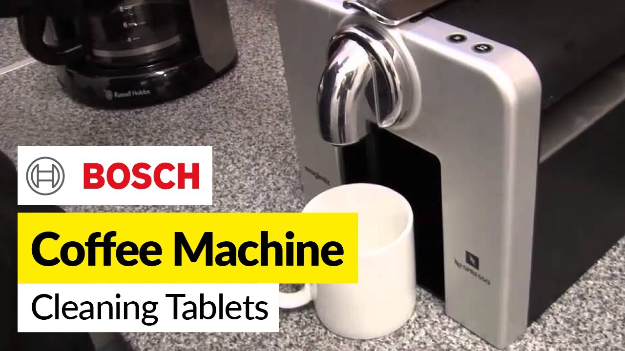 Bosch Coffee Machine Cleaning Tablets