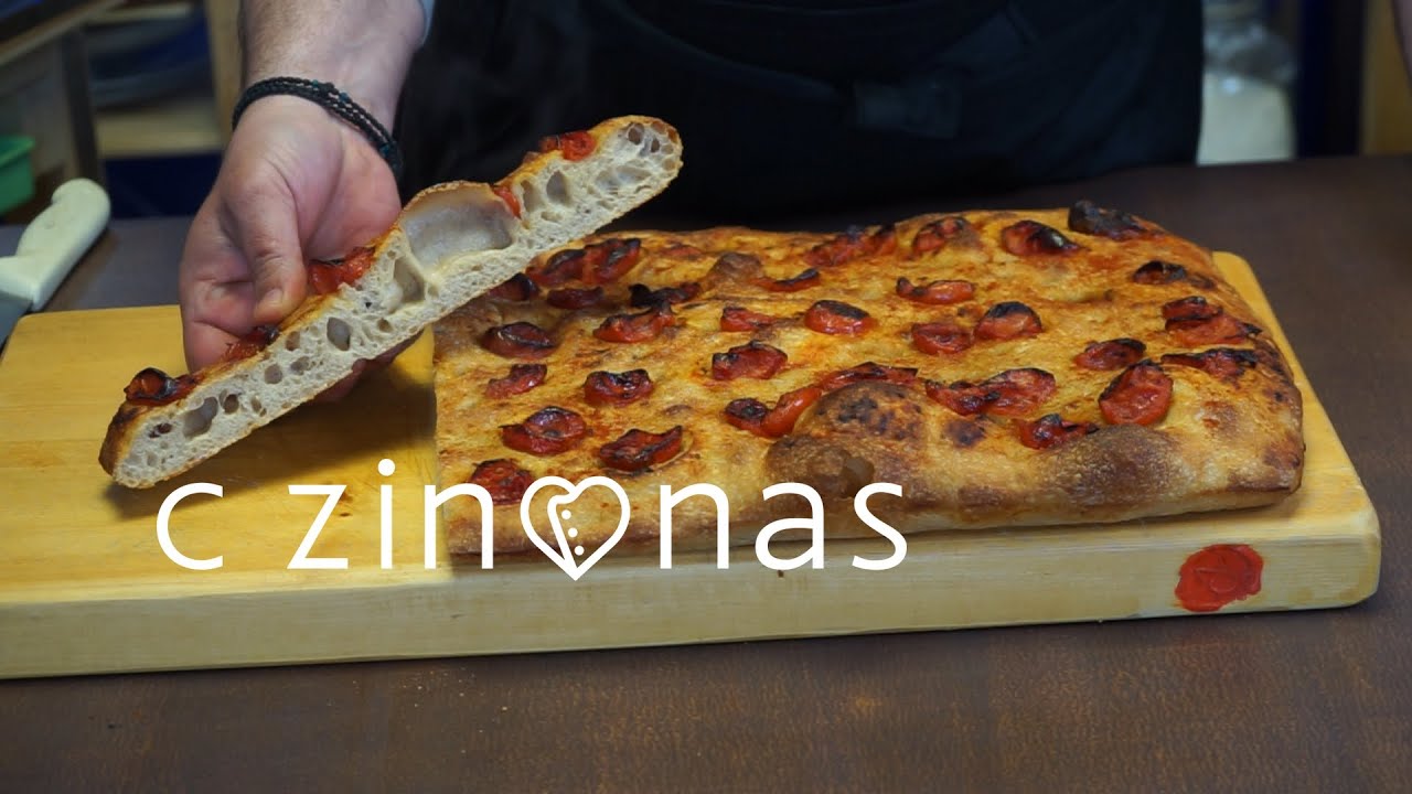 Φοκάτσια με προζύμι