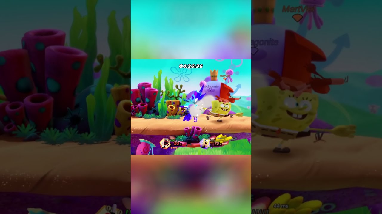 Insane Oblina Combo in Nick Smash Bros.