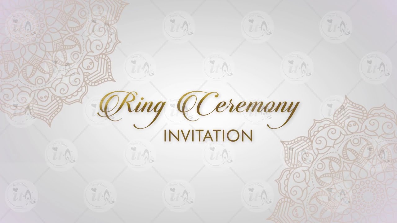 Ring Ceremony Decoration Combo Kit - 43Pcs - 1Pc Golden RING CEREMONY Foil  Balloon, 2Pcs Black Foil Fringe