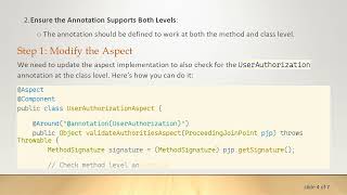 Handling Aspect Annotations for Classes in Spring Boot with AOP