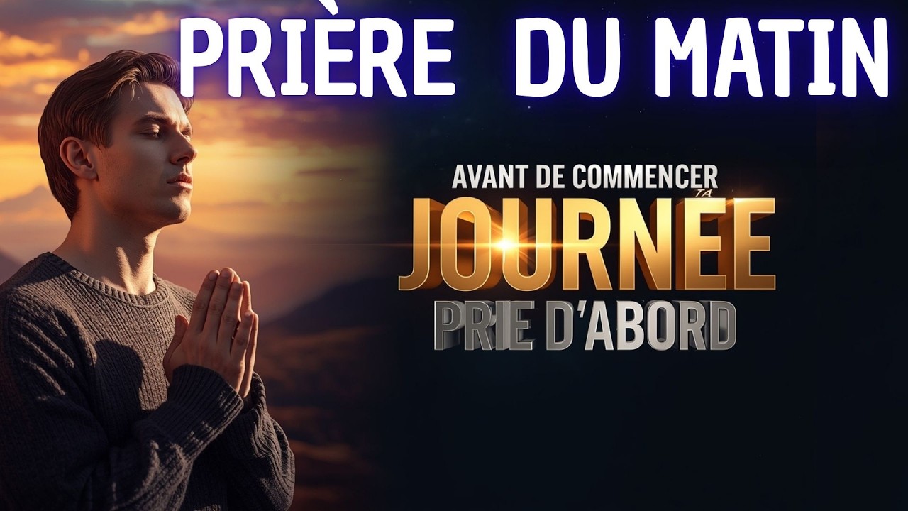 🔥 Prière du Matin : commence ta journée avec Jésus Christ • Parole et Évangile du Jour