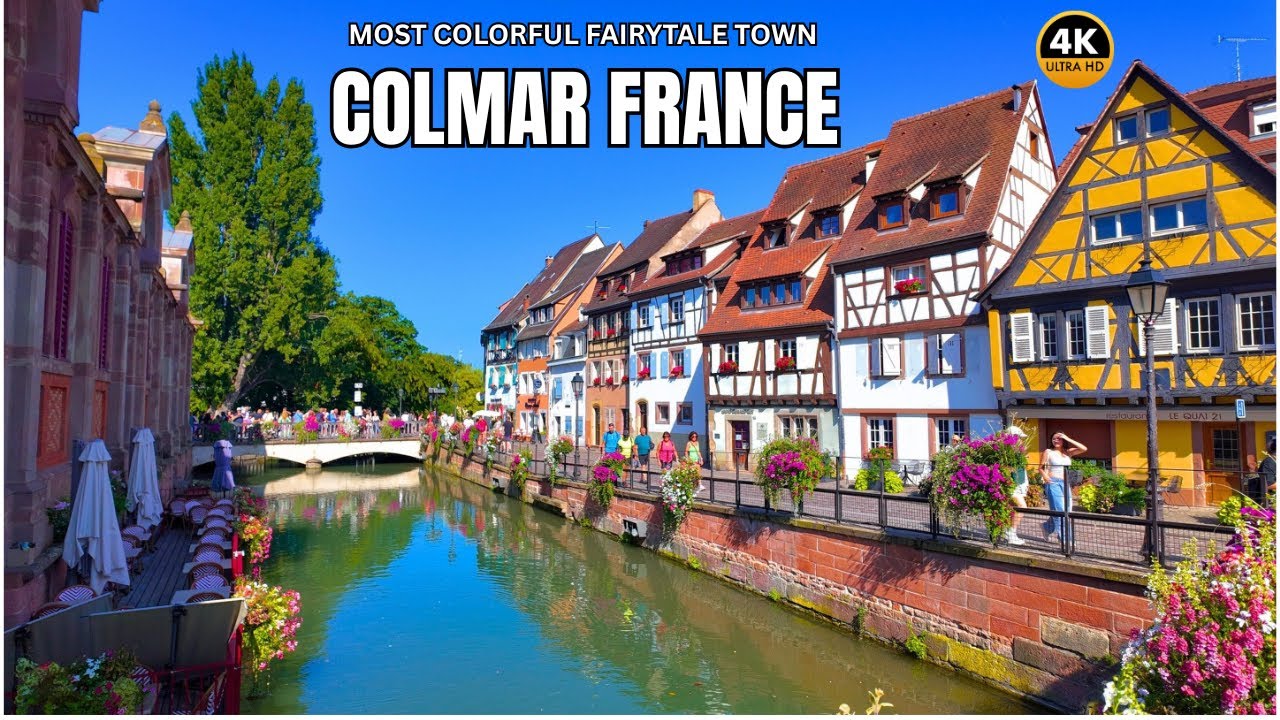 Colmar, France 🇫🇷 4K Walking Tour (2025) – Fairytale Town in Alsace | Little Venice & Old Town