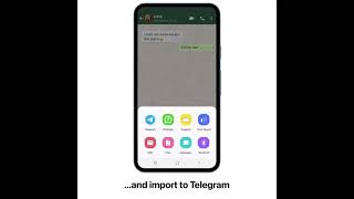 Details how to export whatsapp chat to telegram News