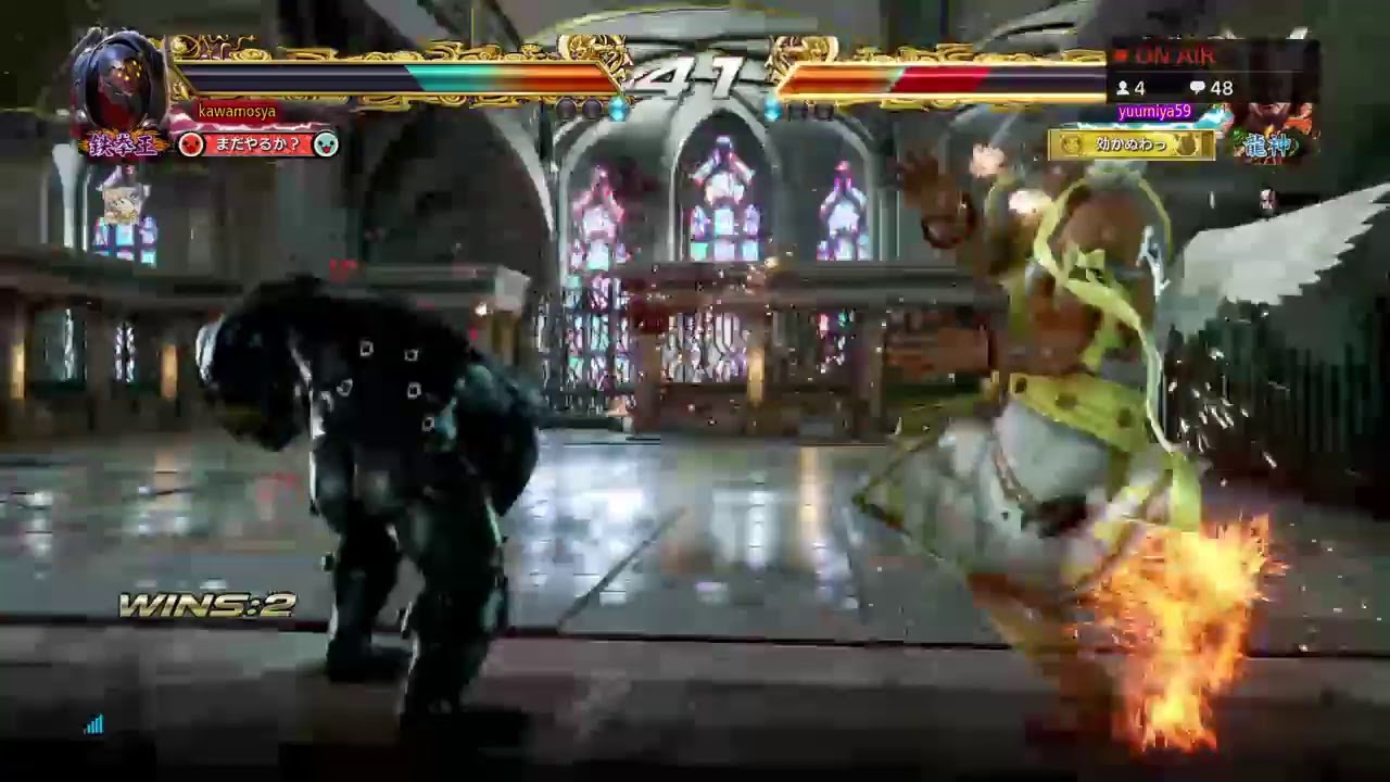 ゆうみや 鉄拳７ エロあり 歌あり 一時間配信 概要欄見て下さい Yayafa