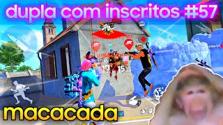 FREE FIRE MAX - dupla com inscritos #57
