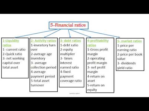 شرح financial ratios