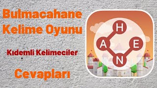 Bulmacahane - Kelime Oyunu Kıdemli Kelimeciler Hanesi Cevapları screenshot 4