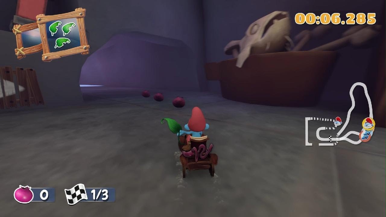 Smurfs Kart chaos At Gargamel’s 